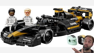 LEGO Brad Pitt minifig! F1: The Movie APXGP official Speed Champs revealed #NotSponsored 77252