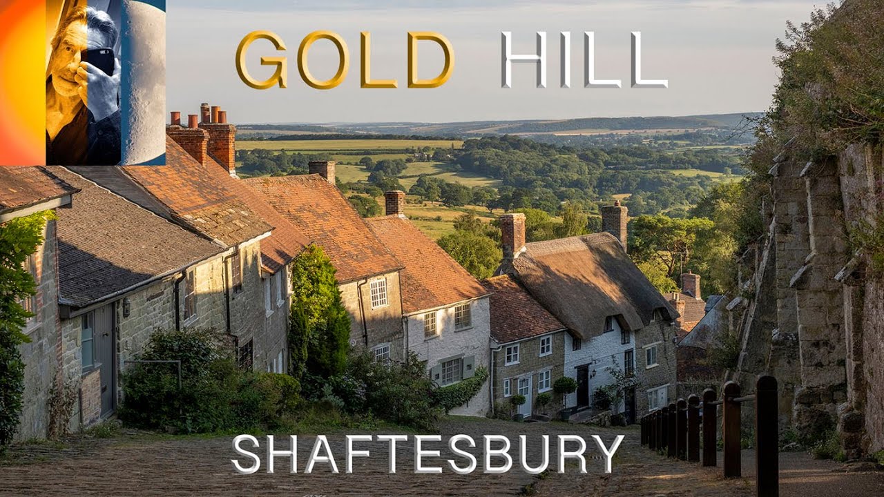 Gold Hill The Hovis Hill Above & Below Shaftesbury Dorset
