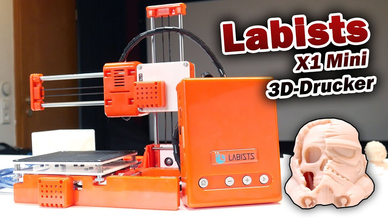LABISTS SX1 Mini Desktop 3D Printer | How to Assemble and Print
