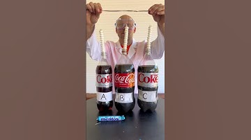 Mentos and coke challenge