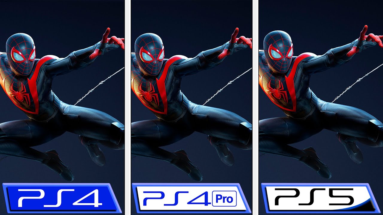 Spider-Man: Miles Morales | PS5 - PS4 - PS4 Graphics & FPS Comparison - YouTube