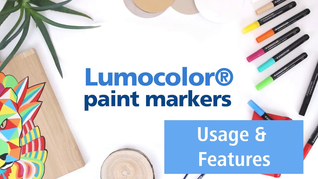 Lumocolor Paint Marker - Usage & Features