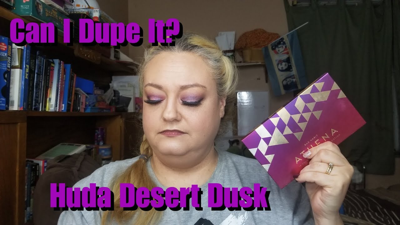 Can I Dupe It? Ft. Huda Beauty Desert Dusk Dupe: Makeup Over 40