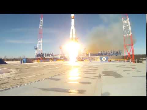 Запуск Космического Аппарата С Космодрома Плесецк Ракетой Носителем «Союз 2» 1 Online Video Cutter C
