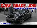 WHAAAT? $26K Brake Job! CAR WIZARD explains on this rare '12 Aston Martin Vantage Carbon Black Ed.