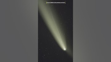 Comet C/2023 A3 (Tsuchinshan-ATLAS) – Real-Time Capture & Stacked Image
