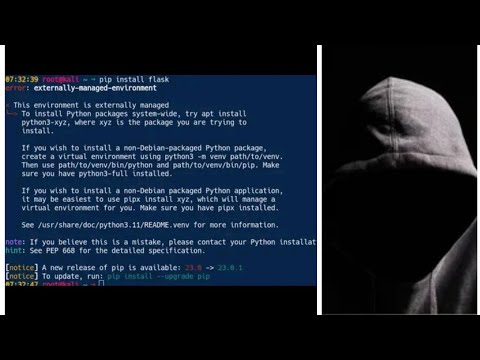error:externally managed environment,fix non debianissue in Kali Linux #python3-xyz #pipx #nondebian