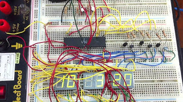 Digital Clock: ATMEGA8515 & 7 Segment Displays