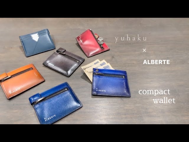 yuhaku ✖️ ALBERTE 万能薄型財布【ミニマリスト】