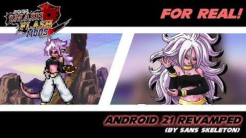 SSF2 Mods Showcase: Android 21 Revamped (FOR REAL!) (by Sans Skeleton)