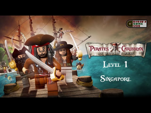 Pirates Of The Caribbean: At World's End Singapore Battle Playset - Action Figure Set - View #7
