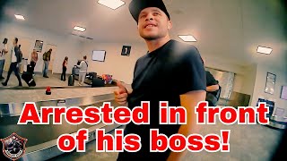 Out-Of-Control Penger Gets Pepper Sprayed By Airport Police