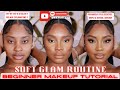 Detailed soft glam makeup routine for beginners 2024  woc 