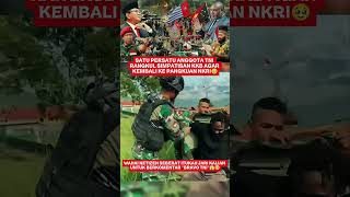 Bravo Tni #tnidihatirakyat #tni #army #tniad