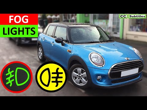 How to turn on Fog Lights on Mini Cooper - Mini Cooper Fog Lights