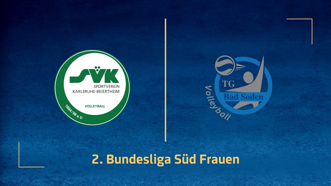 SV Karlsruhe-Beiertheim – TG Bad Soden (2. Volleyball Bundesliga Süd F 25/26)