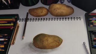 كيفية رسم 🥔 البطاطس