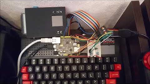 8bit-Hub: Oric Atmos Tech Demo