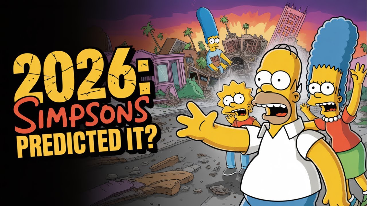 The Simpsons  eerie prediction  of 2026