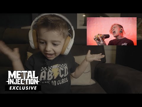 Two Year Old Reacts To ACDC, LORNA SHORE, SYSTEM OF A DOWN | Metal Injection