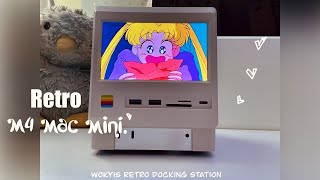 Small, Retro and Cute | M4 Mac MIni Setup & Unboxing & Gaming | feat. Wokysis Retro Docking Station