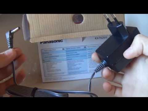 Panasonic KX-TG2511 unboxing GR