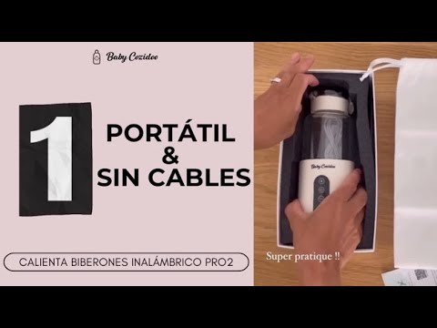 Todo sobre el calienta biberones sin cables PRO2 de Cozidoo 