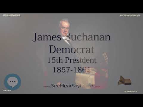 James Buchanan - The 15th President of the United States - ETYNTK ❤️👤🔊✅