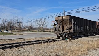 Wheeling & Lake Erie local 661 shoves stone hoppers back into Shelly Materials (11/16/2023)