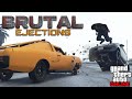 Brutal Ragdolls Compilation No Seatbelt Car Crashes gta5 online