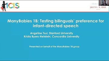ManyBabies 1B: Infant-directed speech preference in bilinguals.