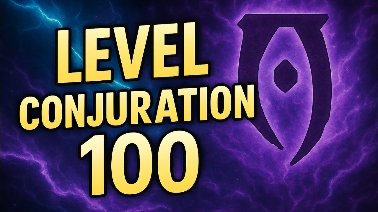 Skyrim 100 Conjuration QUICK!