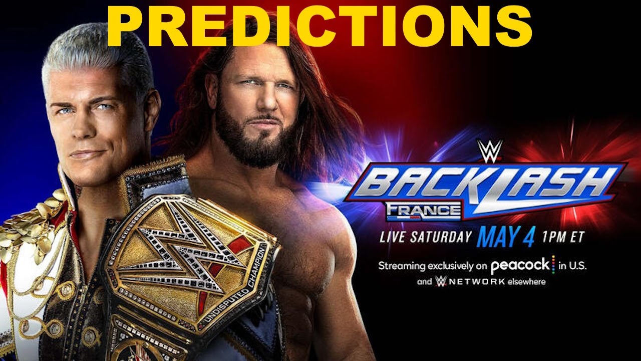 WWE BACKLASH 2025 PREDICTIONS YouTube