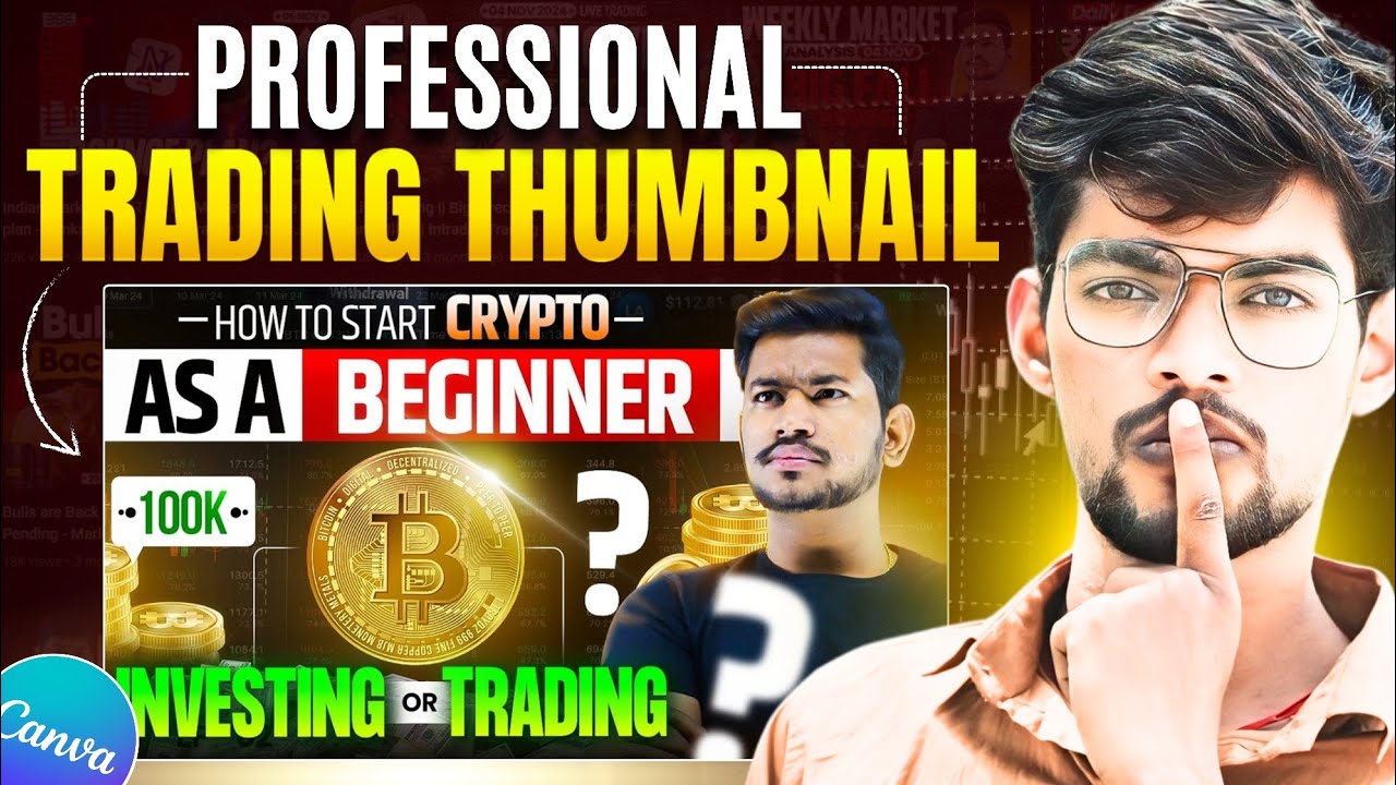 How to Make Trading Thumbnail in Mobile & PC🔥| YouTube Thumbnail Kaise Banaye 2025 | Full Tutorial