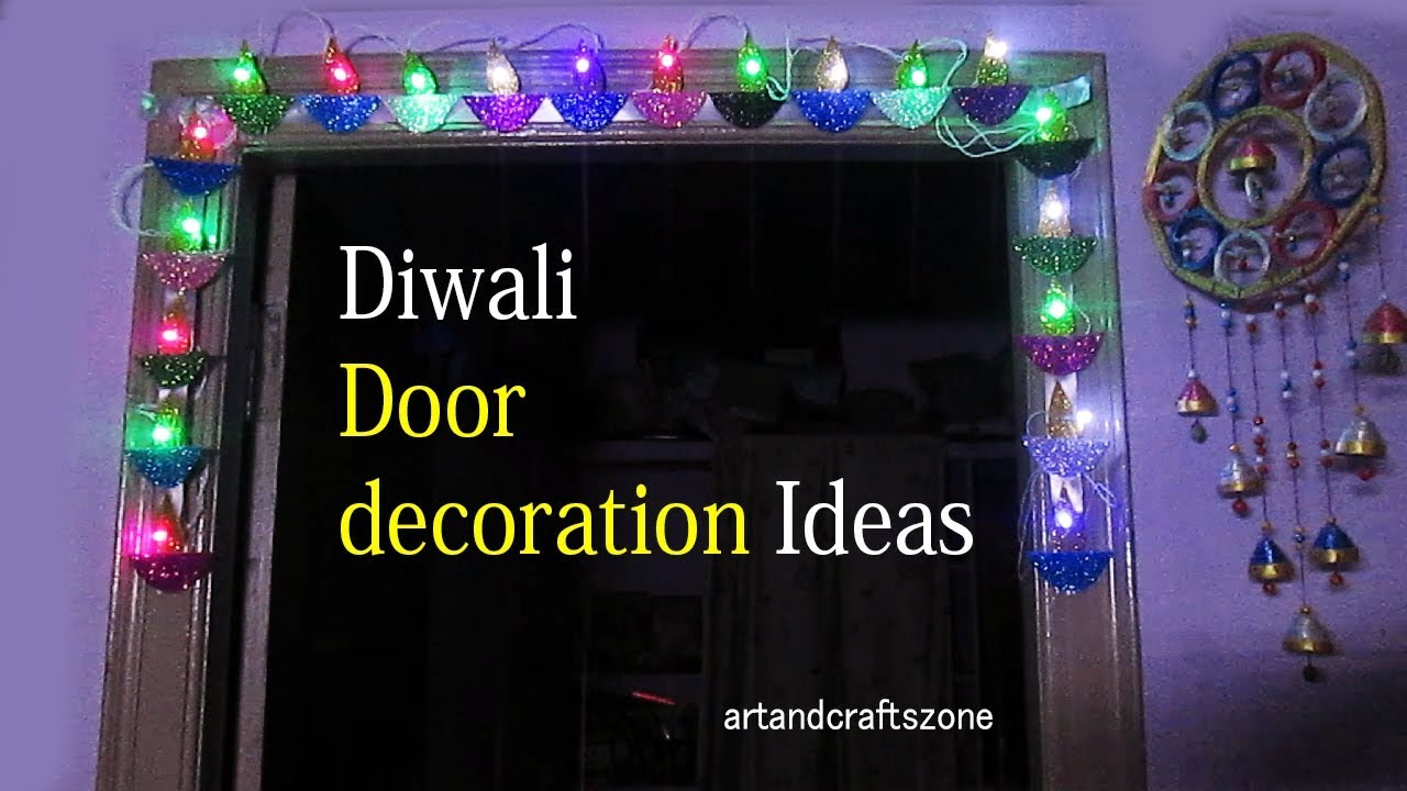  Diwali  decoration  ideas  New way to use old string lights 