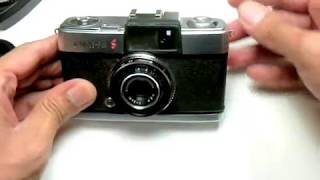 オリンパス ペンS(F2.8)の使い方 OLYMPUS PEN S F2.8 type How to use 1960s half frame camera