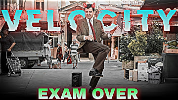 TIGINI ~ EXAM OVER - VELOCITY EDIT | Exam Complete Status | Exam Status | #shorts #exam