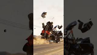 Realistic Highway Car Crashes