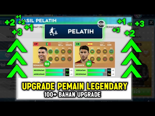 Upgrade Pemain Dengan 100+ Bahan Upgrade Apakah Bisa Baja Hitam ?? - DLS 24 class=