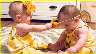 Best Video Of Funny Cute Twin Babies #2 - Peachy Vines