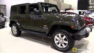 2015 Jeep Wrangler Unlimited Sahara - Exterior and Interior Walkaround - 2015 Ottawa Auto Show