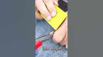 How to use a Sharpie to sharpen scissors