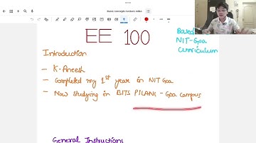 Chapter 1- Basics of EE - Lecture video