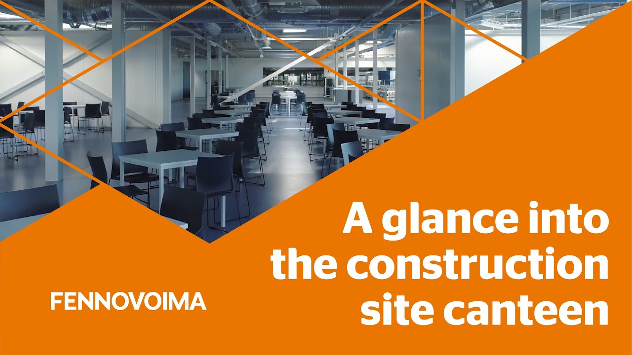 A glance into the construction site canteen - YouTube