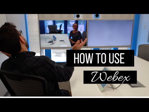 How to use Cisco's Webex Meetings