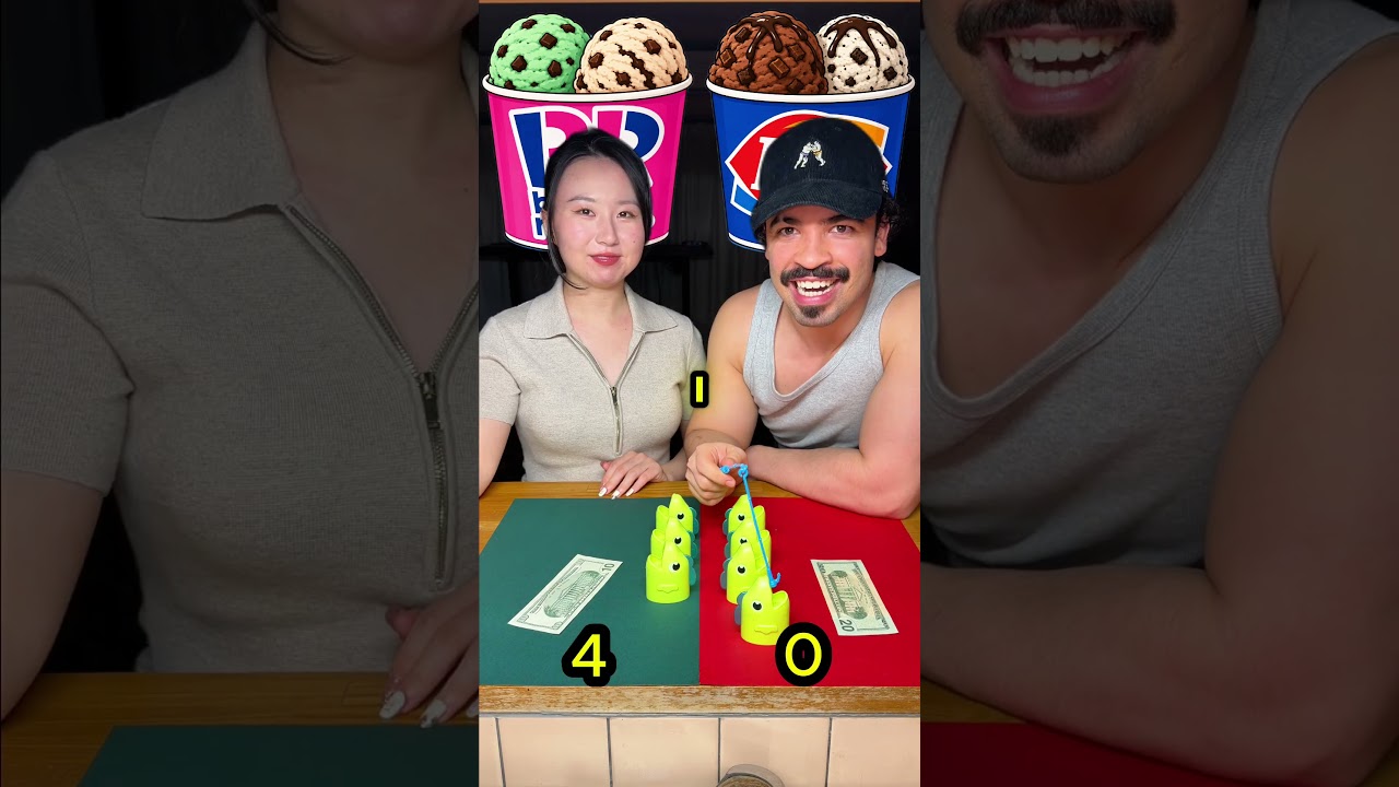Dairy Queen vs Baskin-Robbins 🍦 Winner Chooses Dessert!