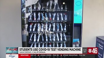 COVID-19 testing kits come to vending machines