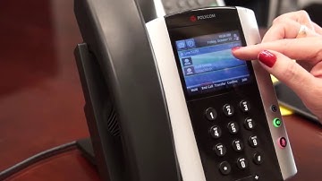 VVX500 managing calls