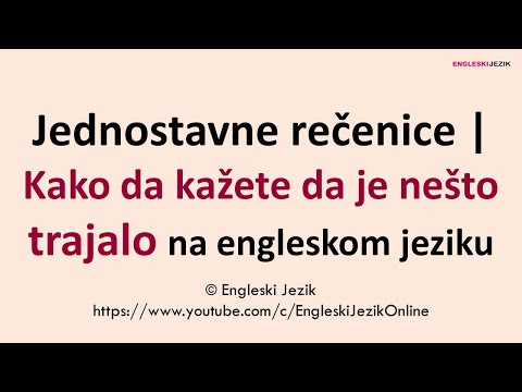 Video: Šta znači jednostavnost u rečenici?