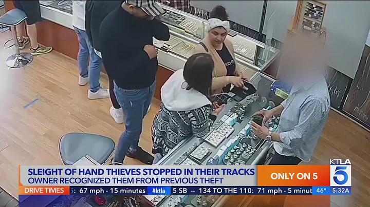 Video captures suspected jewelry thieves targeting Santa Clarita pawnshop